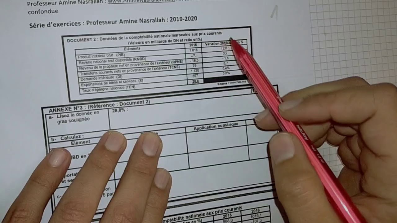 exercice corrigé des agrégats 1/4 : bac économie générale 2021