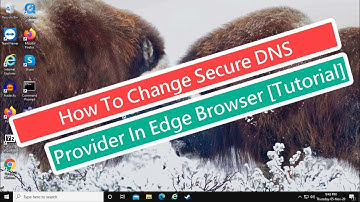 How To Change Secure DNS Provider In Edge browser [Tutorial]