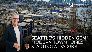 Seattle Townhome Tour | Modern Eastlake Home with Rooftop Deck & Lake Union Views | Harbor 26