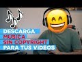 La mejor MÚSICA sin COPYRIGHT para tus videos ► 5 sitios webs increíbles 😵