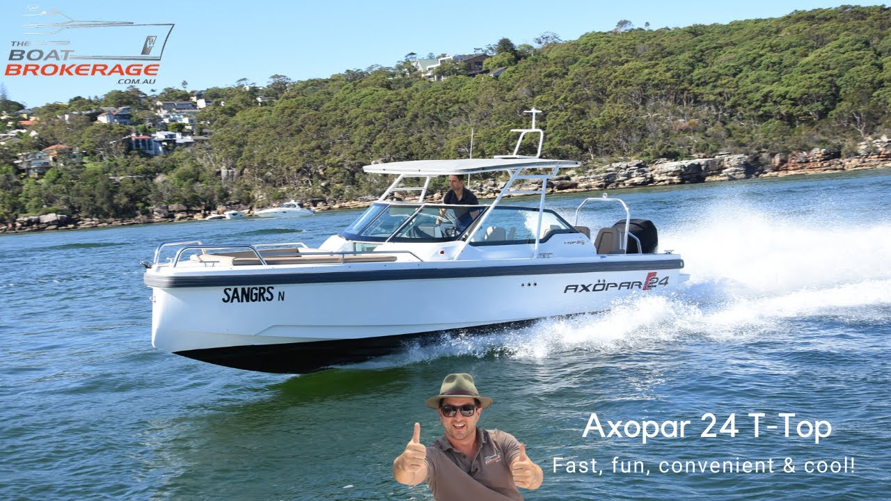 Axopar 24 T-Top - Quick look with Dan Jones