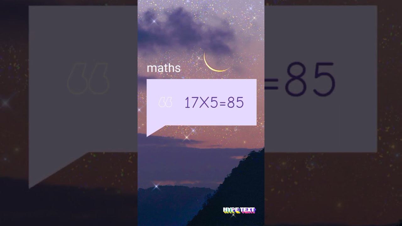 17 5 85 What Is Multiplied By The Correct Answer