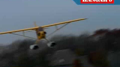 1/4 Scale J-3 Cub Floats