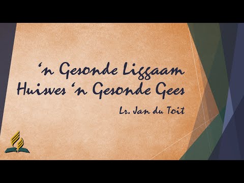 Video: N Gesonde Gees In 'n Gesonde Liggaam