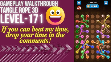 TANGLE ROPE 3D : LEVEL 171 WALKTHROUGH