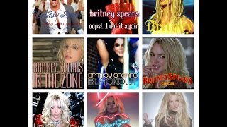 All Commercial Albums Of Britney Spears (Multi Country)