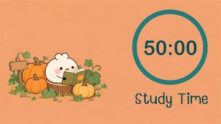 2 Hour Pomodoro 50/10 | Study With Pomi 🏕️ Campfire Jazz for Study & Work