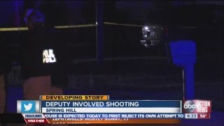 Hernando deputy shoots man after attack