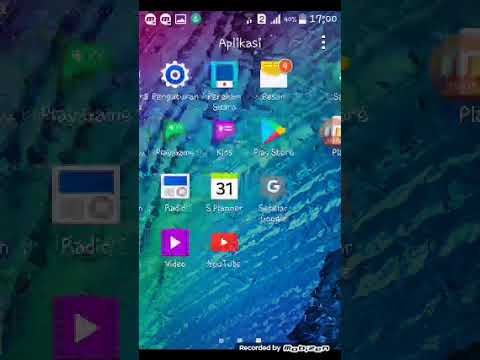 Cara Rekam Hp Sendiri Di Hp Samsung J1 Youtube