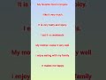 Day 2 Practice topic | English learning Journey #dailyenglish