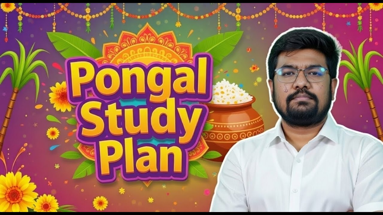 Pongal Study Plan 2026 | Public Exam 2026 Preparation Time Table