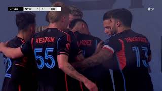 Santiago Rodriguez Gets Goal #2 on the Year For NYCFC!