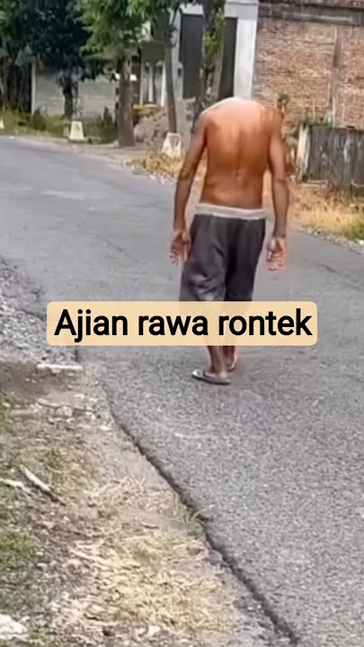 apakah ini yang di namakan ajian rawa rontek. #tranding #viralvideo #shorts #shortvideo