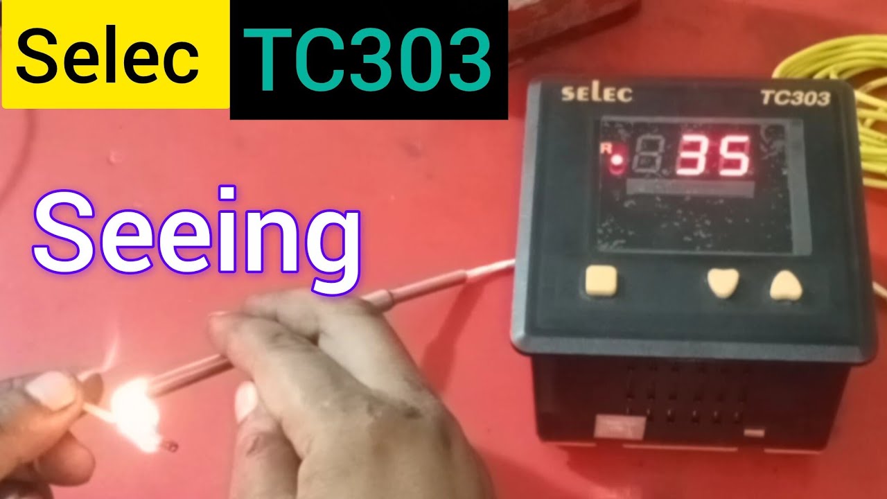 Selec tc303 temperature controller connection $ programming  connection हिंदी में 