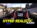 Hyperrealistic iracing  f3 battle at spa