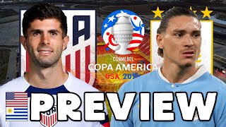 USA vs URUGUAY - 2024 Copa América - PREVIEW