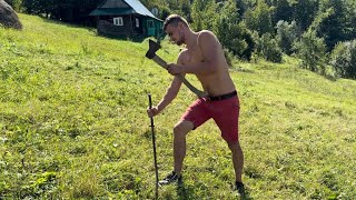 видео: Один день из жизни молодого человека в горной деревне. Рубка деревьев картинка: Один день из жизни молодого человека в горной деревне. Рубка деревьев