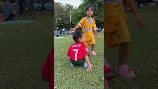 Kadang akur #vidiountukanak #lapangmerdeka #mainananak #bola