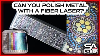 Can you color polish metal with a fiber laser?