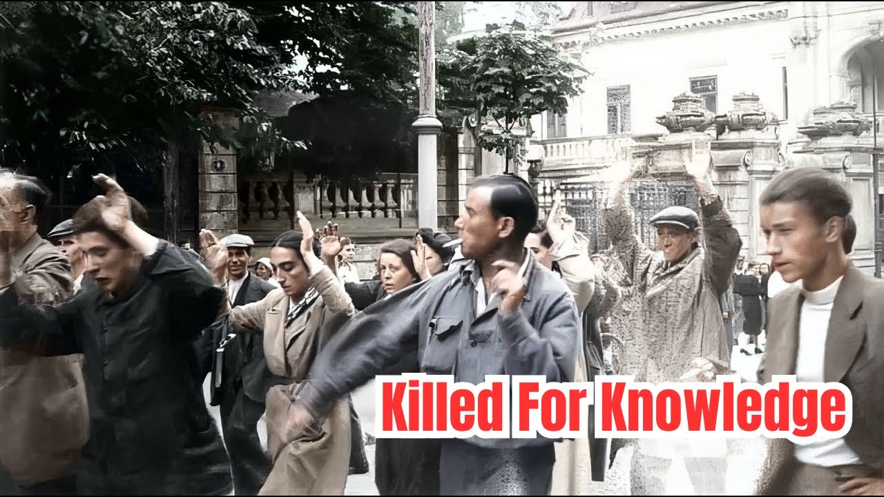 Execution of Nazis Who Brutally Massacred 50 Polish Professors & Their Families