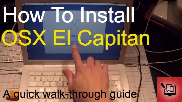 How To Install OSX El Capitan - YouTube