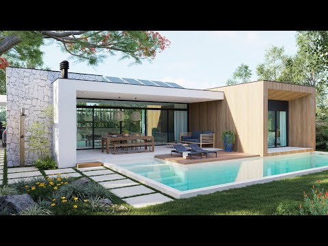 Modern Cozy Home with a Stunning Outdoor Space: Be Inspired!