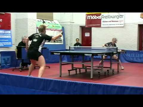 Tischtennis Jessica Göbel - Angelina Gürz 8.1.11.