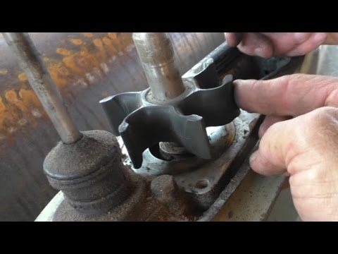 Old Evinrude Water Pump and Patching a Jon Boat