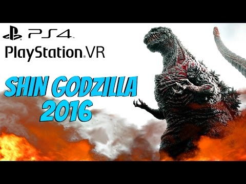 Shin Godzilla 2016 (PS4) - Demo Gameplay - Virtual Reality (1080p 60FPS] PS VR