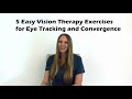 5 Vision Therapy Exercises for Eye Tracking & Convergence | Laria Eye Care in Miami, FL