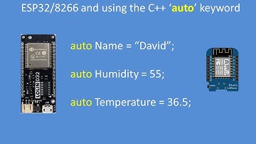 Tech Note 139 - Programming the ESP32/8266 using the C++ 