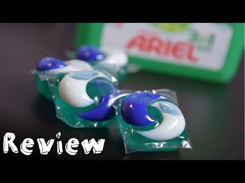 Ariel 3 in 1 Pods Review - Was bringen Waschmittel Pods?