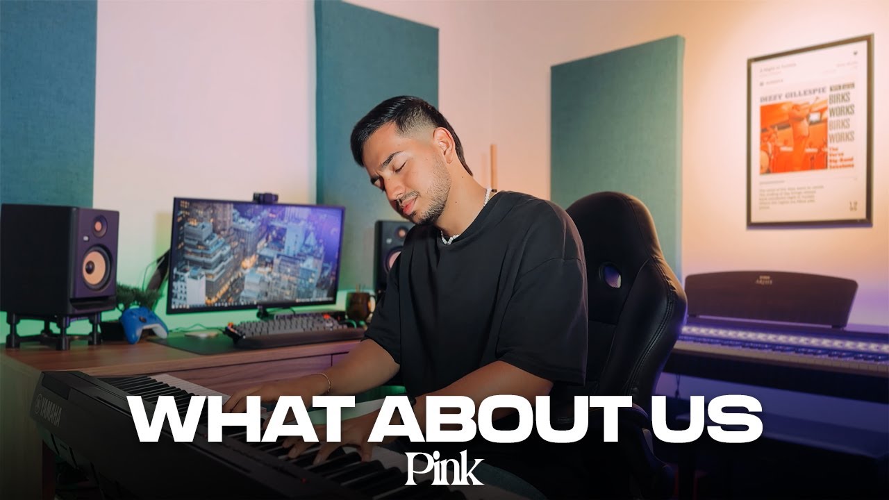 What About Us - Pink (Piano Cover) | Eliab Sandoval