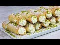 Afghanische Cream Rolls - Sahnehörnchen - Schillerlocken I Ramadan mit CookBakery