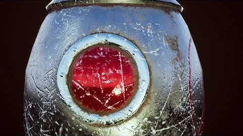 Worn Toy Rocket (Substance Painter)