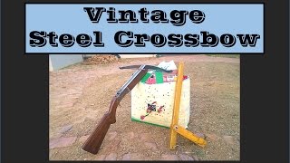 Vintage Crossbow, Homemade (Popular mechanics, 1944)