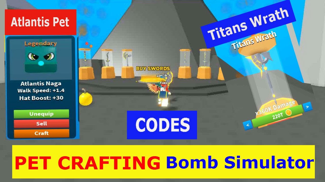 pet-crafting-bomb-simulator-roblox-codes-pet-crafting-and-new-swords-from-noob-to-pro