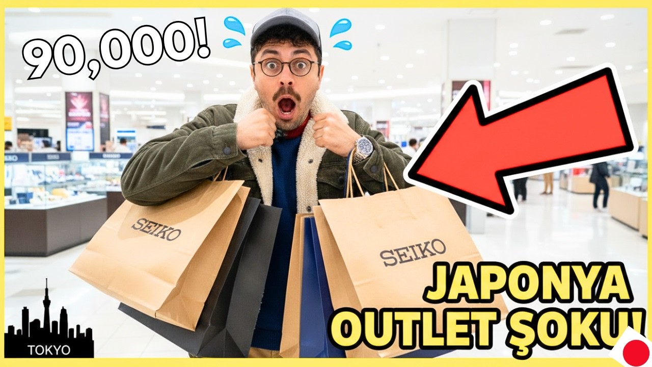 JAPONYA’DA ALIŞVERİŞ ÇILGINLIĞI!  90.000 HARCADIK!