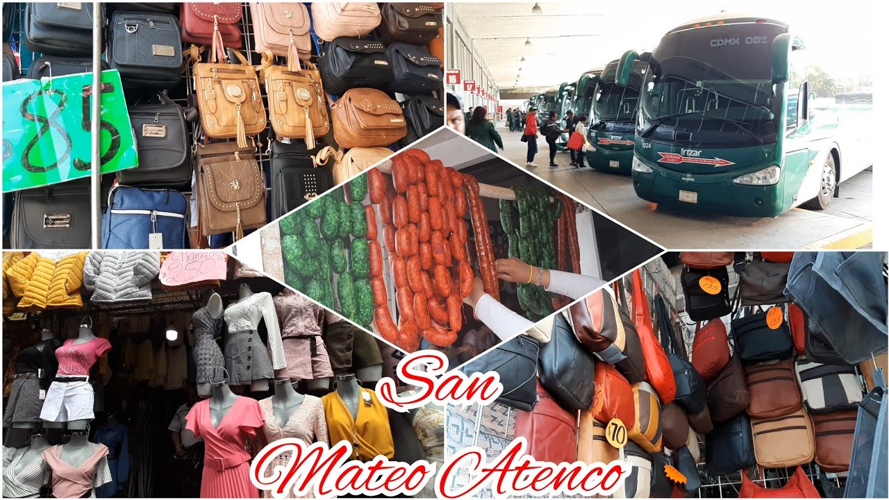 TIANGUIS DE ROPA, ZAPATOS ,BOLSOS Y MAS - SAN MATEO ATENCO - CÓMO LLEGAR -  YouTube