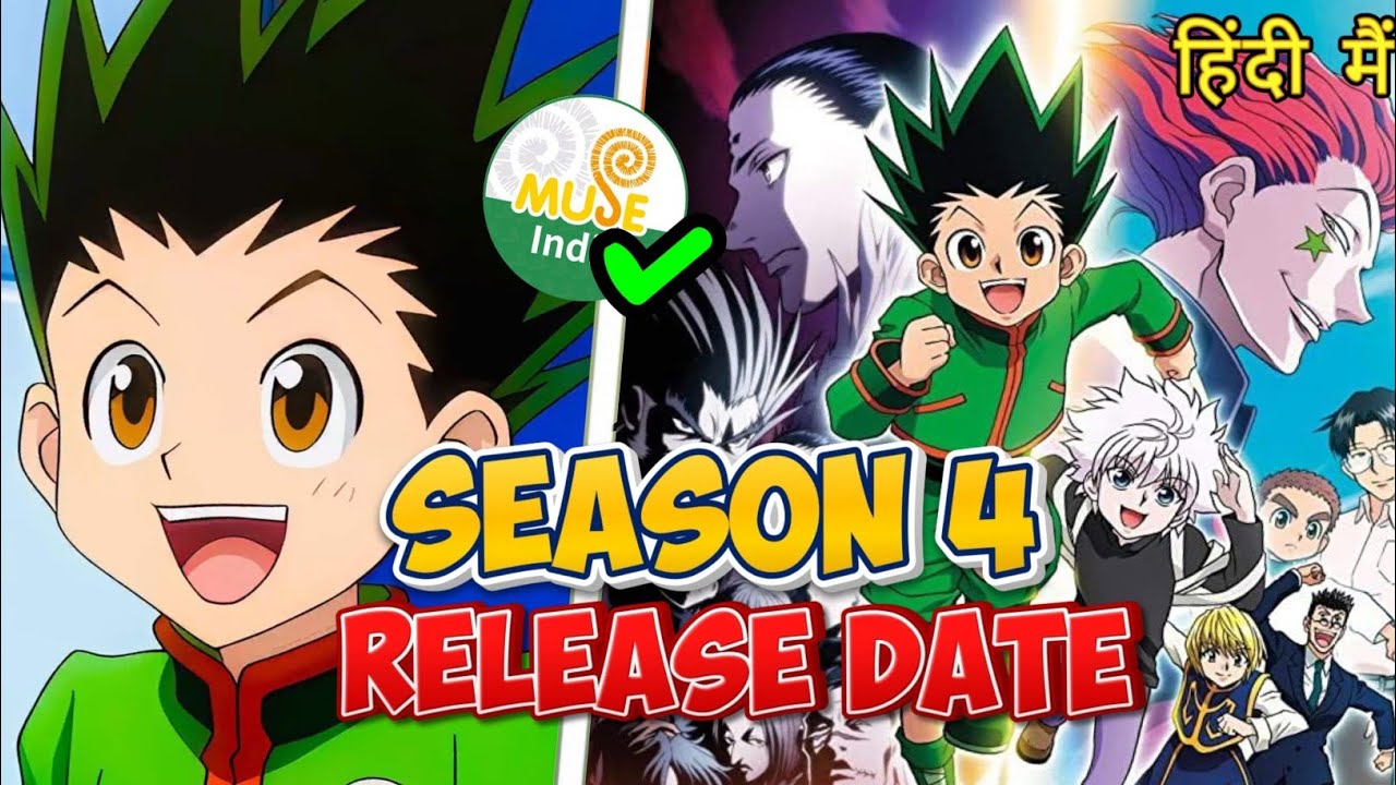 Hunter X Hunter Staffel 4 Ger Dub Hunter X Hunter Season 4 Hindi Dub Release Date On Muse India 😭Hunter X