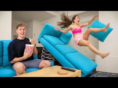I Built a Couch that EJECTS You!