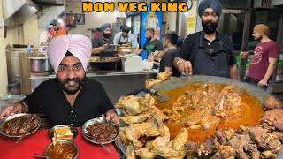 Sardar ji Desi Ghee Non Veg Street Food | Tawa Mutton,Chicken & Chapli kabab | Indian Street Food