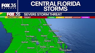 Florida severe weather threat: Strong storm system approaching