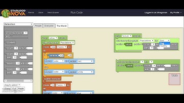 Star Logo Nova Adding a Line Graph