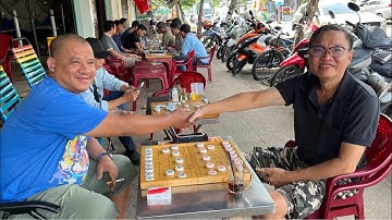 Trực tiếp cờ tướng ) Anh Cẩm khiêu chiến Hoàng Lão Ta chạm 6