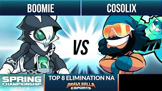 Boomie vs Cosolix - Top 8 Elimination - Spring Championship 2022 - NA 1v1