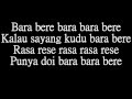 Bara Bere Siti Badriah  Lyrics