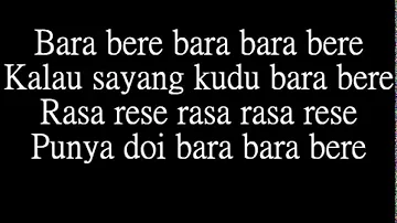 Bara Bere Siti Badriah  lyrics