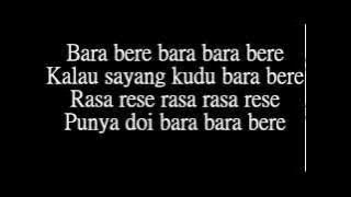 Bara Bere Siti Badriah  lyrics