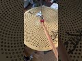 Ziljian L low volume hi hats and ride. (Chin) #drummer
